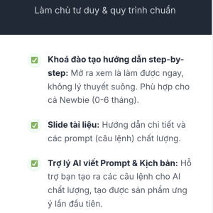 Combo AI Automation Video Marketing B2C Gói Pro